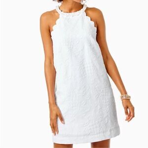 NWT Lilly Pulitzer Tabby Stretch Dress white size M